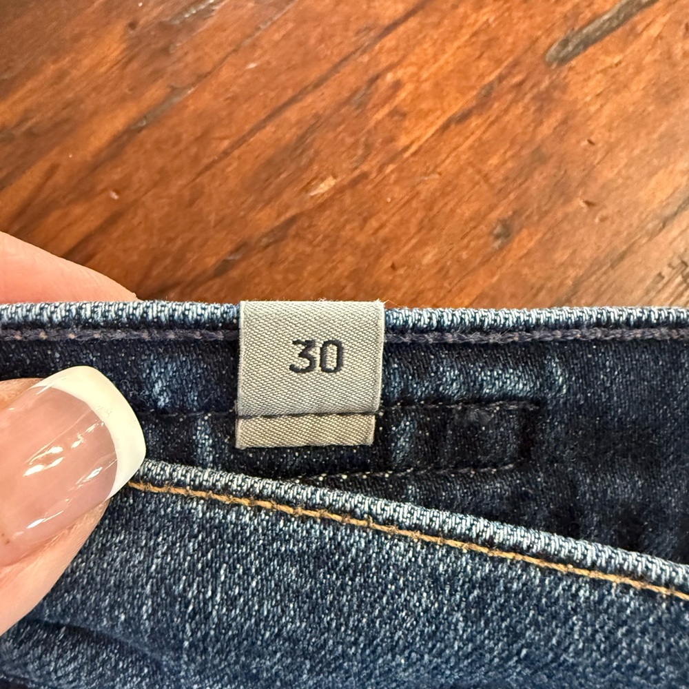 Citizens Of Humanity Blue Straight Leg Jeans Classic Style - Picture 3 of 3